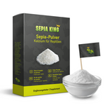 Sepia-King® Sepia-Pulver zum Bestäubung von Futter - natürliches Kalzium