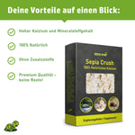 Sepia-King® Sepiaschalen Bruch in Premium Qualität - 100% Natürlich